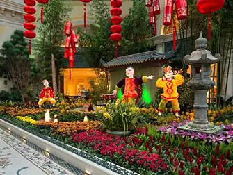 Bellagio Conservatory Botanical Gardens Las Vegas