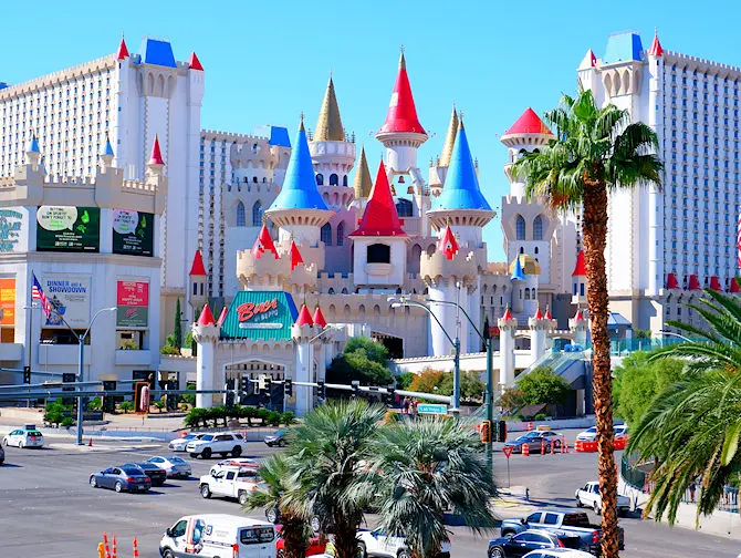 Excalibur hotel in Las Vegas