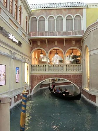 Venetian gondel Las Vegas