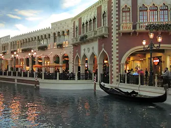 Venetian in Las Vegas gondel