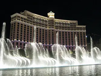 Bellagio's Fountains avond