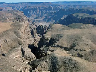 Grand Canyon vanaf helikopter