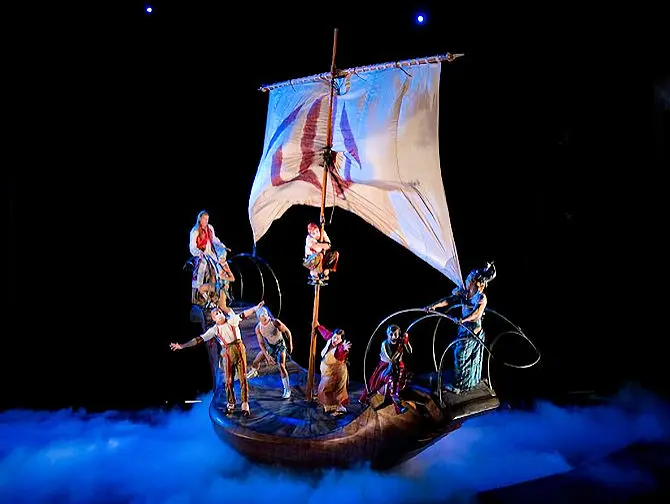 KA Cirque du Soleil - Las Vegas - Schip