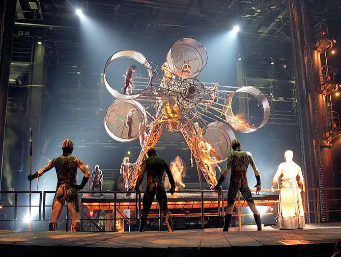 KA Cirque du Soleil - Las Vegas - Wiel