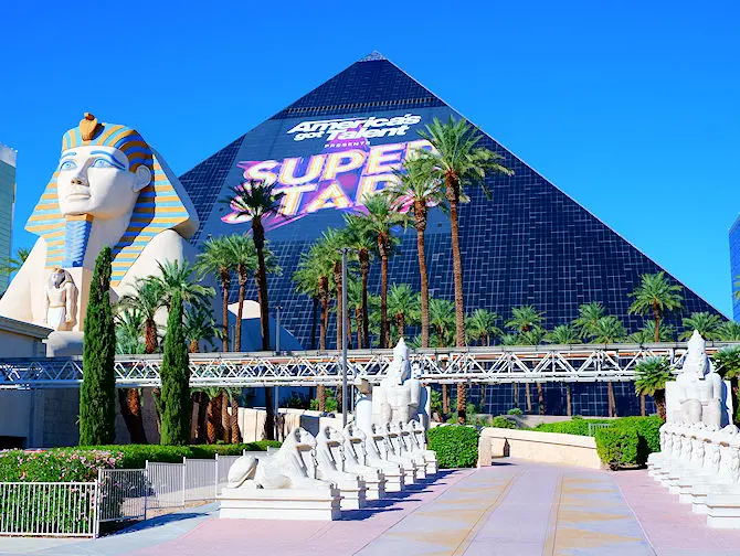 Luxor hotel in Las Vegas
