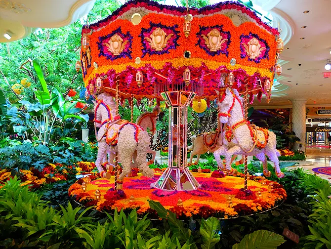 Wynn hotel in Las Vegas - Bloemen