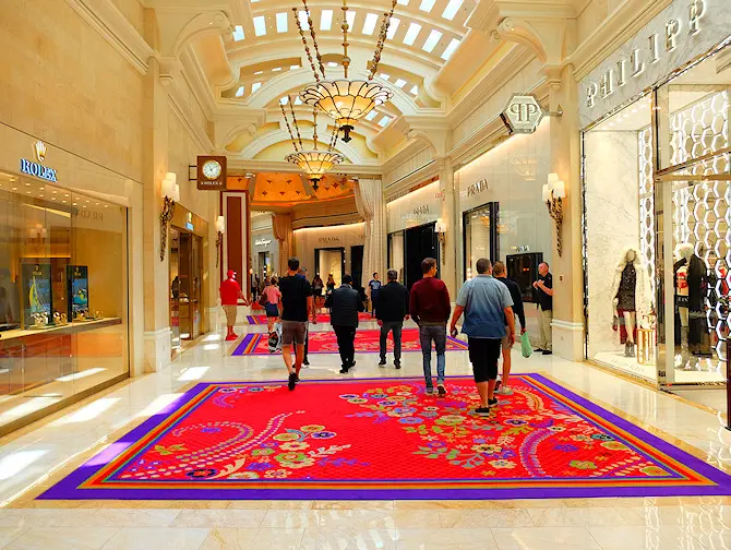 Wynn hotel in Las Vegas - Gang