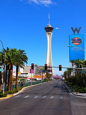 The Stratosphere Tower in Las Vegas - W Hotel