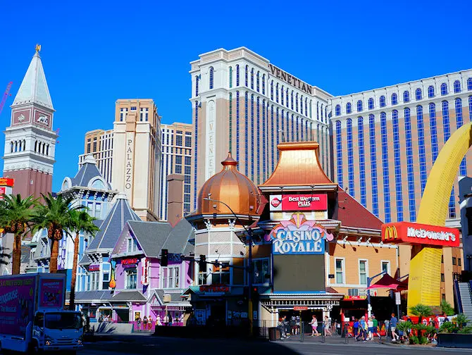 Casino Royale Hotel en Casino in Las Vegas