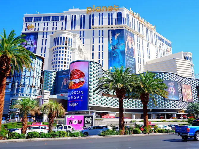 Planet Hollywood Hotel in Las Vegas