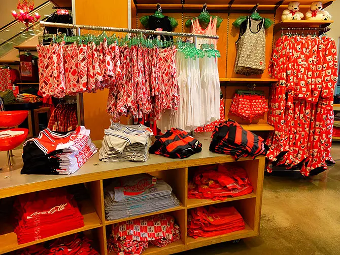 Coca Cola merchandise Las Vegas 
