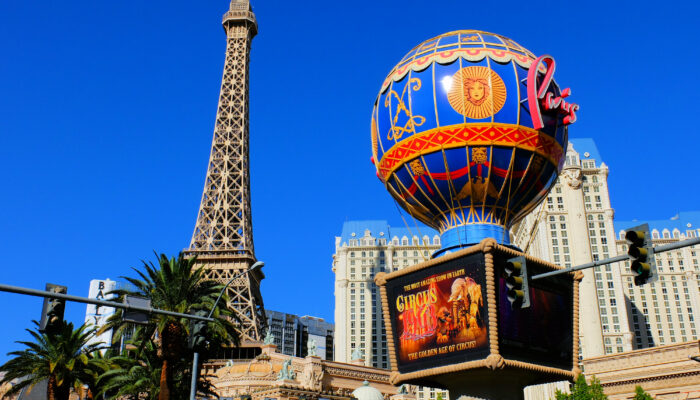 De Eiffeltoren in Las Vegas