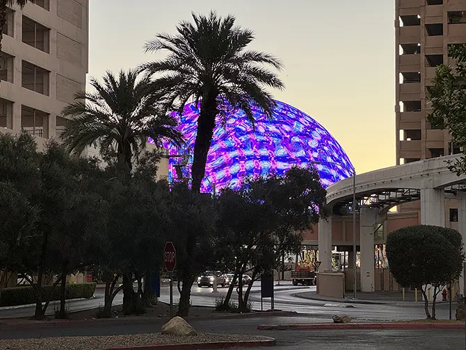 The Sphere in Las Vegas tickets - The Sphere van buiten