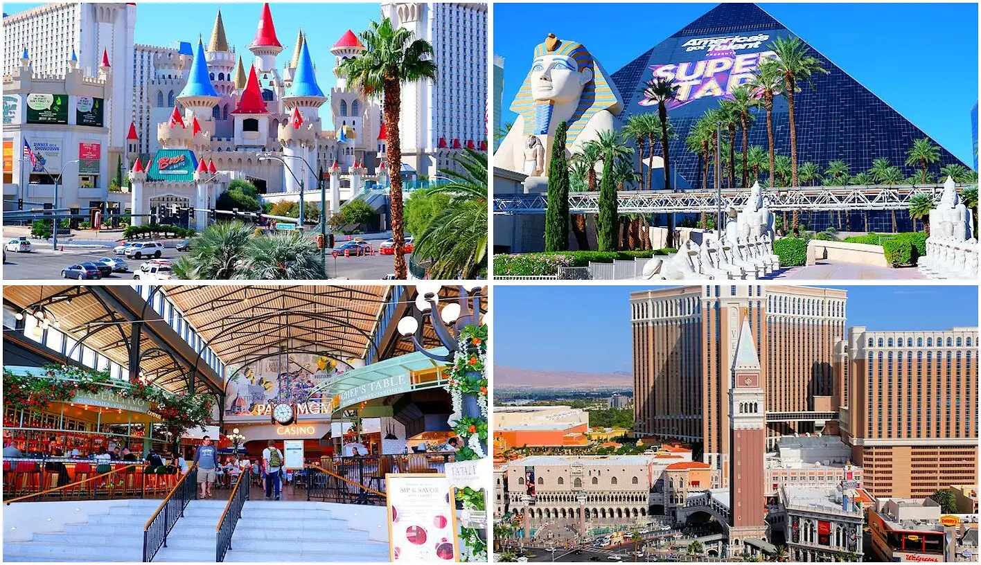 Hotels met resort fees in Las Vegas vergelijken